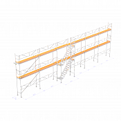Scaffolding Trailer - FRAME®- Frame scaffolding