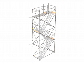 Construction stair - Modular
