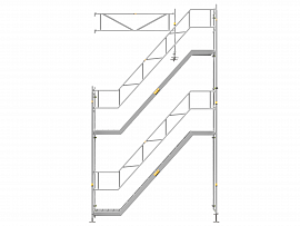 Stair tower - Frame