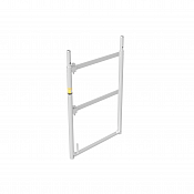 End guardrail frame 73×100 (alu)