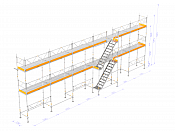 Scaffolding Trailer - NO LIMIT™ - Modular scaffolding
