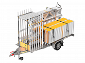 Scaffolding trailer - NO LIMIT ™ - Frame scaffolding