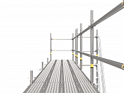 Byggställning - Nolimit Frame 30×4 m med trappa