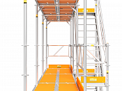 Byggställning - Nolimit Frame 30×6 m med trappa